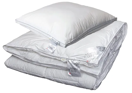 Night & Day Fiber täcke-/kuddset 140X200cm.