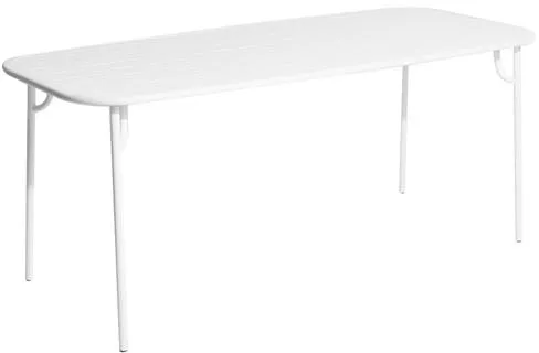 Petite Friture WEEK-END Vit Rektangulärt Bord