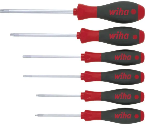 Wiha skruvmejselset SoftFinish 6-delad - Torx