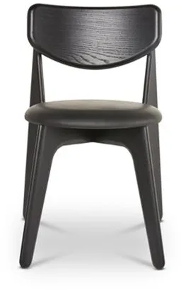 Tom Dixon Slab Matstol klädd Set med 2 st. Svart