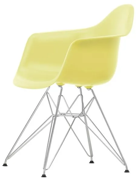 Vitra Eames Plastic DAR Matstol RE Citron/Chrome